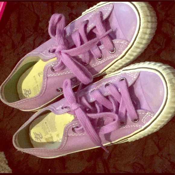 Purple pf flyers hot sale